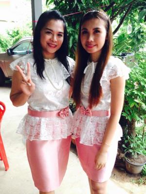 ชุดไทยเพื่อนเจ้าสาว เช่าที่แบมบี้ เวดดิ้ง ห้วยขวาง